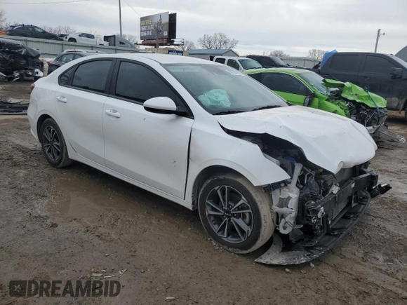 2023 Kia Forte LXS with VIN 3KPF24AD1PE574105, listed as a Copart auction lot 88755795 with 44,688 mi miles and Salvage Title. Bid and sale history available at carsss.com. Image 4.