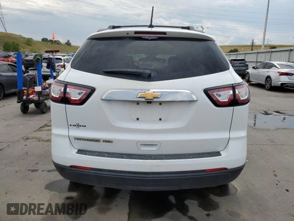 2017 Chevrolet Traverse LS with VIN 1GNKVFKD8HJ248068, listed as a Copart auction lot 64090465 with 119,230 mi miles and Salvage title. Bid and sale history available at DreamBid. Image 6.