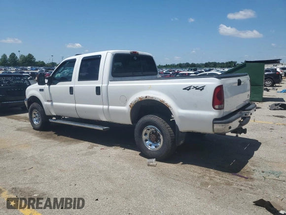 2004 Ford F-350 XL with VIN 1FTSW31P44EB59942, listed as a Copart auction lot 61504575 with 162,590 mi miles and Clean title. Bid and sale history available at DreamBid. Image 2.