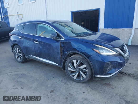 2022 Nissan Murano SL z VIN 5N1AZ2CS0NC119008, wystawiony jako Copart lot #52104105 z przebiegiem 51 651 mil mil oraz Szkoda całkowita • Salvage title. Historia ofert i sprzedaży dostępna na DreamBid. Obrazek 4.