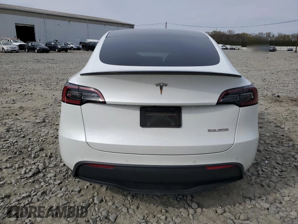 2022 Tesla Model Y Performance with VIN 7SAYGDEF9NF564566, listed as a Copart auction lot 53799715 with 38,963 mi miles and Salvage title. Bid and sale history available at DreamBid. Image 6.