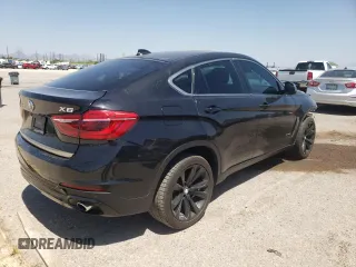 2017 BMW X6 xDrive35i with VIN 5UXKU2C36H0X46915, listed as a Copart auction lot 58133953 with 92,033 mi miles. Bid and sale history available at carsss.com. Image 3.