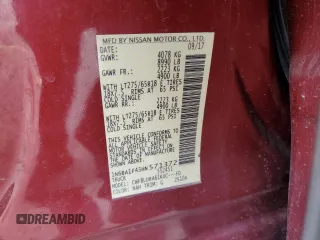 2017 Nissan Titan XD SV with VIN 1N6BA1F45HN571372, listed as a Copart auction lot 76906434 with 103,274 mi miles and Salvage Title. Bid and sale history available at carsss.com. Image 12.