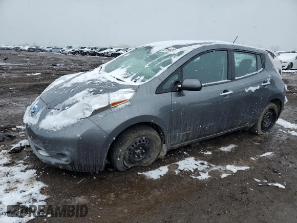 2017 Nissan LEAF SL with VIN 1N4BZ0CP3HC306908, listed as a Copart auction lot 47256243 with 36,335 mi miles. Bid and sale history available at carsss.com. Image 1.