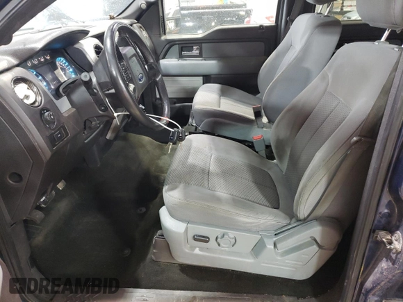 2012 Ford F-150 XL with VIN 1FTFW1EF6CFB86270, listed as a Copart auction lot 51649855 with 241,069 mi miles and Salvage title. Bid and sale history available at DreamBid. Image 7.