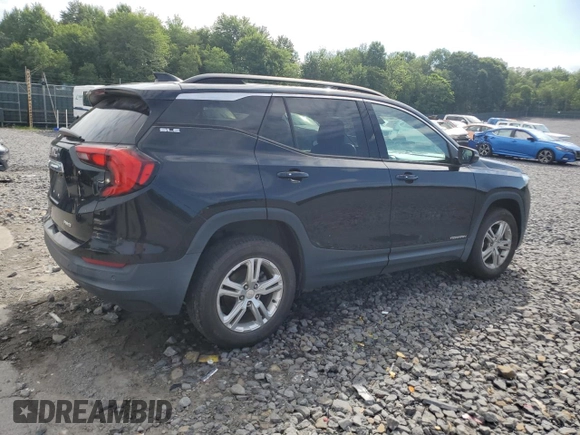 2019 GMC Terrain SLE with VIN 3GKALTEV0KL310810, listed as a Copart auction lot 63398845 with 56,302 mi miles and Salvage title. Bid and sale history available at DreamBid. Image 3.