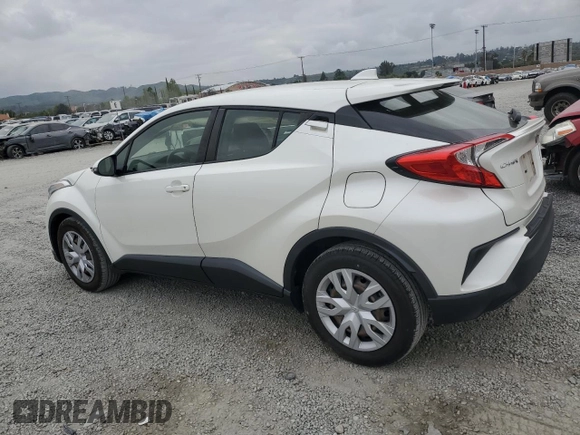 2019 Toyota C-HR XLE with VIN JTNKHMBX9K1059561, listed as a Copart auction lot 53568795 with 58,912 mi miles and Salvage Title. Bid and sale history available at DreamBid. Image 2.
