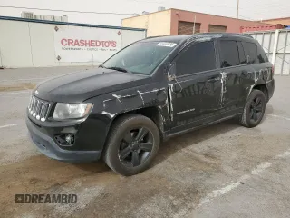 2016 Jeep Compass Sport with VIN 1C4NJCBA2GD525400, listed as a Copart auction lot 51440685 with 163,830 mi miles and Salvage title. Bid and sale history available at DreamBid. Image 1.