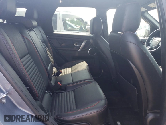 2020 Land Rover Discovery with VIN SALCM2GX8LH869590, listed as a Copart auction lot 58780584 with 28,000 mi miles and Salvage Title. Bid and sale history available at DreamBid. Image 10.