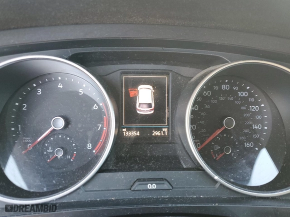 2020 Volkswagen Tiguan SE with VIN 3VV3B7AX4LM138493, listed as a Copart auction lot 89118915 with 133,354 mi miles and Salvage Title. Bid and sale history available at carsss.com. Image 9.