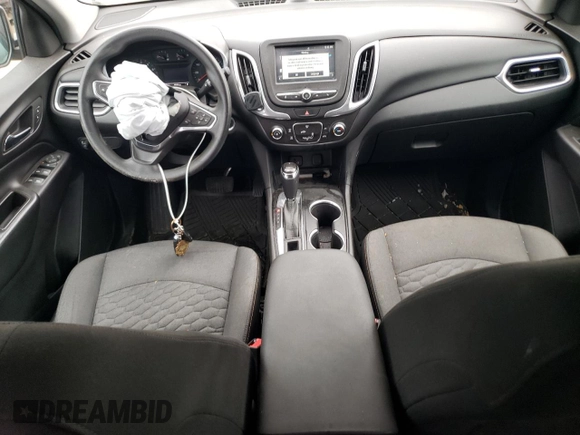 2018 Chevrolet Equinox LT with VIN 3GNAXJEV2JL100543, listed as a Copart auction lot 60306135 with 65,539 mi miles and Salvage title. Bid and sale history available at DreamBid. Image 8.