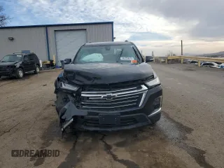2023 Chevrolet Traverse LT Cloth with VIN 1GNERGKW7PJ222553, listed as a Copart auction lot 49293065 with 53,986 mi miles and Salvage Title. Bid and sale history available at carsss.com. Image 5.