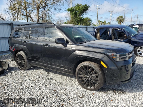 2024 Hyundai Santa Fe Calligraphy with VIN 5NMP54GL2RH041587, listed as a Copart auction lot 44824095 with 9,894 mi miles and Non repairable. Bid and sale history available at DreamBid. Image 4.