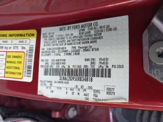 2014 Lincoln MKZ with VIN 3LN6L2G95ER834818, listed as a IAAI auction lot 41512938 with 77,207 mi miles. Bid and sale history available at carsss.com. Image 9.