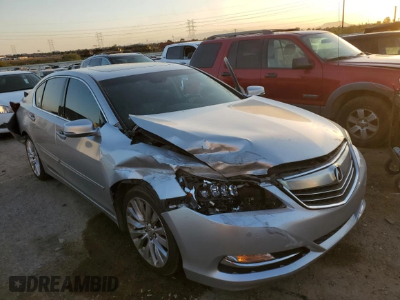 2015 Acura RLX Advance Pkg with VIN JH4KC1F91FC000753, listed as a Copart auction lot 73719724 with 219,761 mi miles and Salvage Title. Bid and sale history available at carsss.com. Image 4.