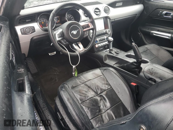 2016 Ford Mustang GT with VIN 1FA6P8CF4G5265057, listed as a Copart auction lot 59318395 with 42,565 mi miles and Salvage title. Bid and sale history available at DreamBid. Image 8.