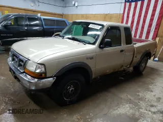 1999 Ford Ranger XLT z VIN 1FTZR15X8XPC01171, wystawiony jako Copart lot #49480315 z przebiegiem 137 760 mil mil oraz Czysty tytuł • Clean title. Historia ofert i sprzedaży dostępna na DreamBid. Obrazek 1.
