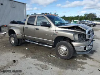 2006 Dodge Ram 3500 Laramie with VIN 3D7LX38C56G266603, listed as a Copart auction lot 51128815 with 219,769 mi miles and Salvage Title. Bid and sale history available at carsss.com. Image 4.