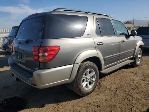 2004 Toyota Sequoia SR5 with VIN 5TDZT34A94S237866, listed as a Copart auction lot 52786305 with 184,678 mi miles and Salvage Title. Bid and sale history available at carsss.com. Image 3.