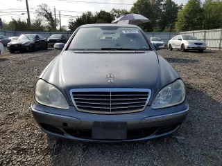 2005 Mercedes-Benz S-Class 4.3L with VIN WDBNG83J65A454791, listed as a Copart auction lot 70132074 with 221,612 mi miles and Salvage Title. Bid and sale history available at carsss.com. Image 5.