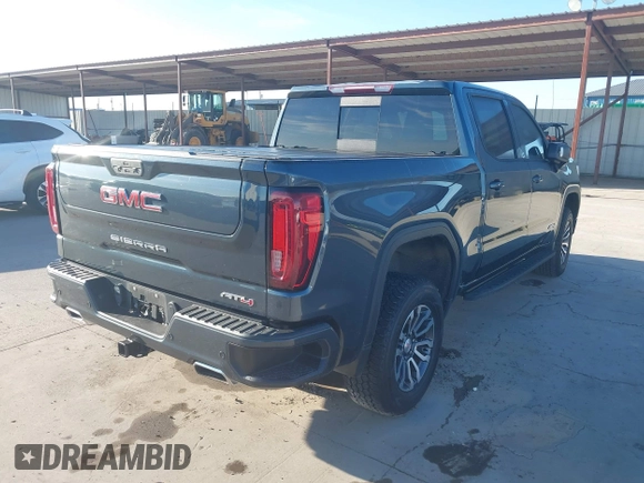 2021 GMC Sierra 1500 AT4 with VIN 3GTP9EED6MG155344, listed as a IAAI auction lot 41224538 with 1 mi miles. Bid and sale history available at carsss.com. Image 4.