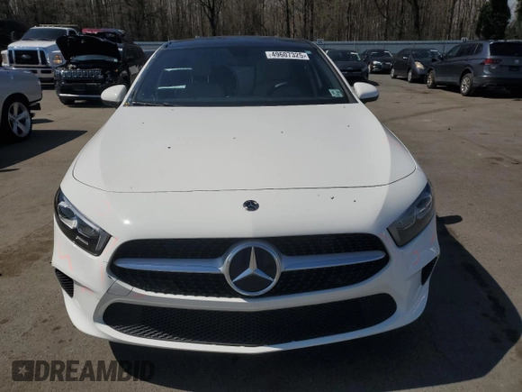 2022 Mercedes-Benz A 220 with VIN W1K3G4FB0NJ362944, listed as a Copart auction lot 49607325 with 5,519 mi miles and Salvage Title. Bid and sale history available at DreamBid. Image 5.
