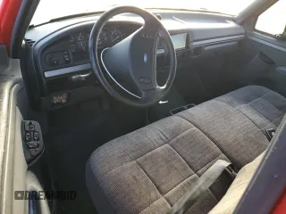 1993 Ford F-150 with VIN 1FTEF14N0PLA23366, listed as a Copart auction lot 86184434 with 36,789 mi miles and Salvage Title. Bid and sale history available at DreamBid. Image 8.