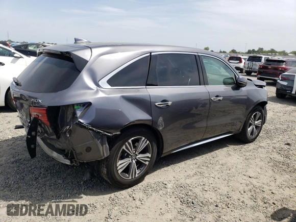 2018 Acura MDX with VIN 5J8YD3H38JL008775, listed as a Copart auction lot 54273925 with 104,233 mi miles and Salvage title. Bid and sale history available at DreamBid. Image 3.