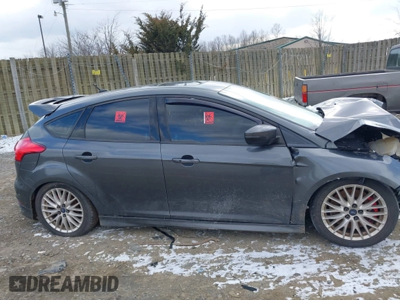 2017 Ford Focus ST with VIN 1FADP3L91HL259914, listed as a IAAI auction lot 41630640 with 52,699 mi miles and . Bid and sale history available at carsss.com. Image 13.