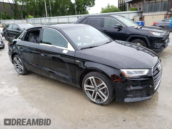 2019 Audi A3 Sedan Premium Plus with VIN WAUJEGFF6K1028261, listed as a Copart auction lot 54492683 with 20,073 mi miles. Bid and sale history available at carsss.com. Image 4.