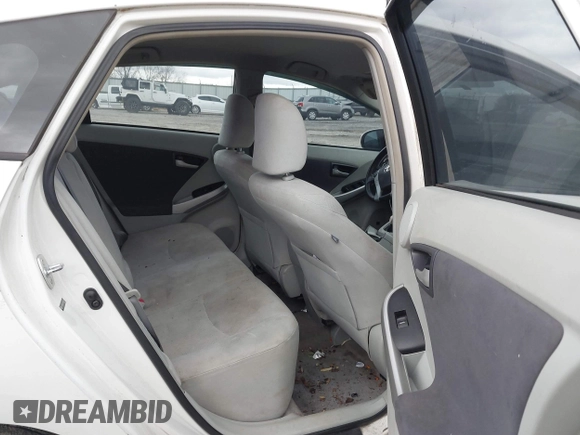 2010 Toyota Prius II with VIN JTDKN3DUXA5004134, listed as a IAAI auction lot 41738838 with 342,667 mi miles and . Bid and sale history available at DreamBid. Image 8.