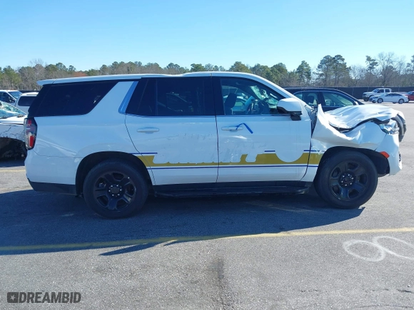 2022 Chevrolet Tahoe Commercial with VIN 1GNSCLED1NR239385, listed as a IAAI auction lot 41637193 with 40,346 mi miles. Bid and sale history available at carsss.com. Image 14.