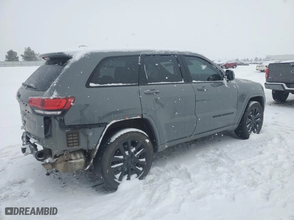 2021 Jeep Grand Cherokee Laredo X with VIN 1C4RJFAG7MC736179, listed as a Copart auction lot 44571495 with 36,937 mi miles and Salvage Title. Bid and sale history available at carsss.com. Image 3.