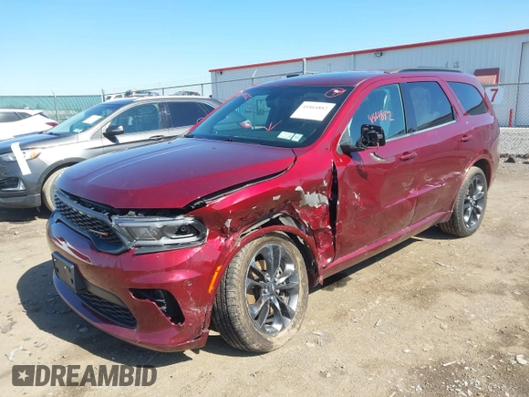2021 Dodge Durango GT z VIN 1C4RDJDG8MC558966, wystawiony jako IAAI lot #41864882 z przebiegiem 74 124 mil mil oraz . Historia ofert i sprzedaży dostępna na DreamBid. Obrazek 17.