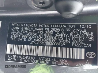 2011 Scion tC z VIN JTKJF5C78B3008169, wystawiony jako IAAI lot #41576991 z przebiegiem 145 030 mil mil oraz . Historia ofert i sprzedaży dostępna na DreamBid. Obrazek 9.