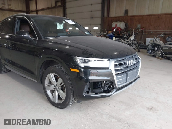 2018 Audi Q5 Premium Plus with VIN WA1BNAFY9J2144269, listed as a IAAI auction lot 41944327 with 83,867 mi miles. Bid and sale history available at carsss.com. Image 6.