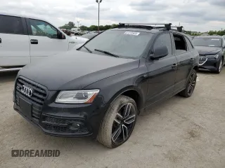 2017 Audi SQ5 Premium Plus with VIN WA1CCAFP4HA063441, listed as a Copart auction lot 57372523 with 104,066 mi miles. Bid and sale history available at carsss.com. Image 1.