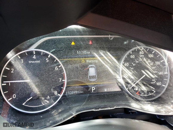 2017 Nissan Murano SL with VIN 5N1AZ2MG8HN110608, listed as a Copart auction lot 49848335 with 150,899 mi miles and Salvage Title. Bid and sale history available at carsss.com. Image 9.