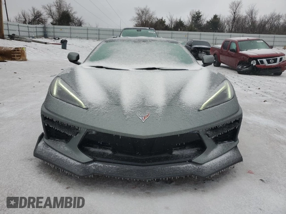 2022 Chevrolet Corvette 1LT with VIN 1G1YA2D49N5100786, listed as a Copart auction lot 44849345 with 10,615 mi miles and Salvage Title. Bid and sale history available at carsss.com. Image 5.