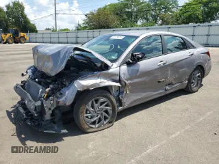 2024 Hyundai Elantra SEL with VIN KMHLM4DG1RU636265, listed as a Copart auction lot 62170875 with 35,556 mi miles and Non repairable. Bid and sale history available at DreamBid. Image 1.