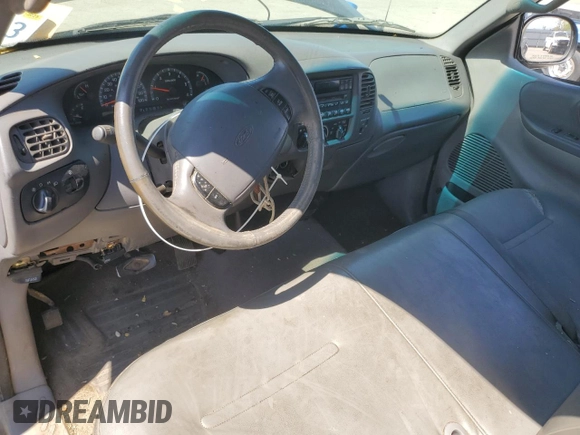 2000 Ford F-150 XL with VIN 1FTRX17L0YKA29295, listed as a Copart auction lot 50719525 with 0 mi miles and Salvage Title. Bid and sale history available at carsss.com. Image 8.