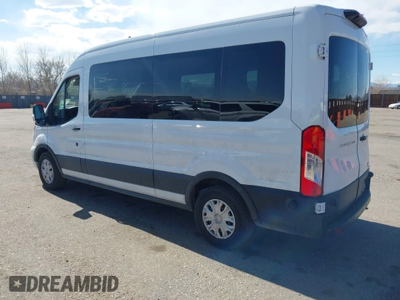 2024 Ford Transit Passenger XL with VIN 1FBAX2C8XRKA52531, listed as a IAAI auction lot 41788665 with 14,070 mi miles and . Bid and sale history available at carsss.com. Image 3.