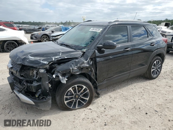 2025 Chevrolet TrailBlazer LT with VIN KL79MPSL8SB030508, listed as a Copart auction lot 52126235 with 3,111 mi miles and Salvage Title. Bid and sale history available at DreamBid. Image 1.
