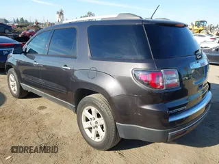 2014 GMC Acadia SLE with VIN 1GKKRNED0EJ359443, listed as a IAAI auction lot 41881129 with 100,998 mi miles and . Bid and sale history available at carsss.com. Image 3.