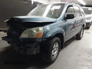 2005 Honda Pilot LX z VIN 2HKYF18135H537704, wystawiony jako IAAI lot #41091540 z przebiegiem Nie podano mil oraz . Historia ofert i sprzedaży dostępna na DreamBid. Obrazek 18.