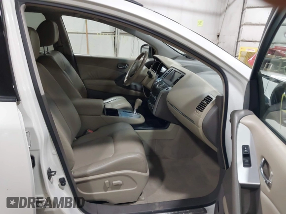 2010 Nissan Murano SL with VIN JN8AZ1MW0AW100360, listed as a IAAI auction lot 41771416 with 168,042 mi miles. Bid and sale history available at carsss.com. Image 5.