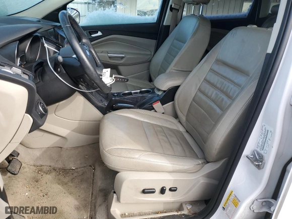 2015 Ford Escape Titanium with VIN 1FMCU0JX8FUC34624, listed as a Copart auction lot 45279145 with 109,249 mi miles and Salvage Title. Bid and sale history available at carsss.com. Image 7.