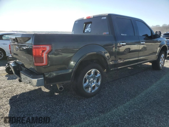 2015 Ford F-150 XLT with VIN 1FTEW1EF1FFC45760, listed as a Copart auction lot 46503515 with 0 mi miles and Non Repairable. Bid and sale history available at carsss.com. Image 3.