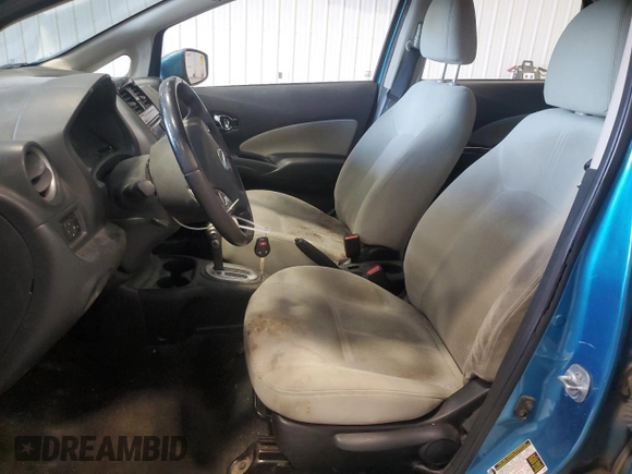 2015 Nissan Note SV with VIN 3N1CE2CP9FL442518, listed as a Copart auction lot 61833445 with 217,889 mi miles and Clean title. Bid and sale history available at DreamBid. Image 7.