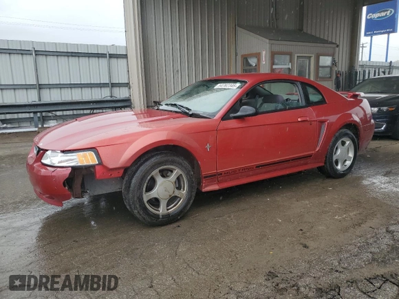 2003 Ford Mustang Standard with VIN 1FAFP404X3F304363, listed as a Copart auction lot 54782345 with 164,347 mi miles and Clean Title. Bid and sale history available at carsss.com. Image 1.
